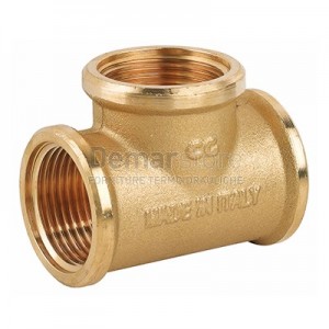 Tee in Ottone Giallo Femmina 3/4"