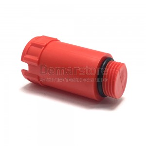 Tappo Prova Impianto Diam. 1/2" ROSSO