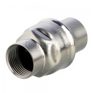 Valvola di Ritegno in Acciaio Inox AISI 304 Stampata Femmina 1/2"