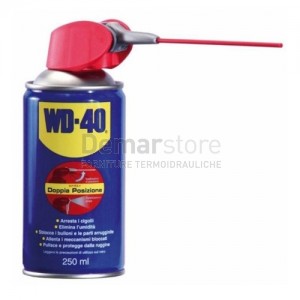 Lubrificante WD-40 Spray Doppio Erogatore 250 ml